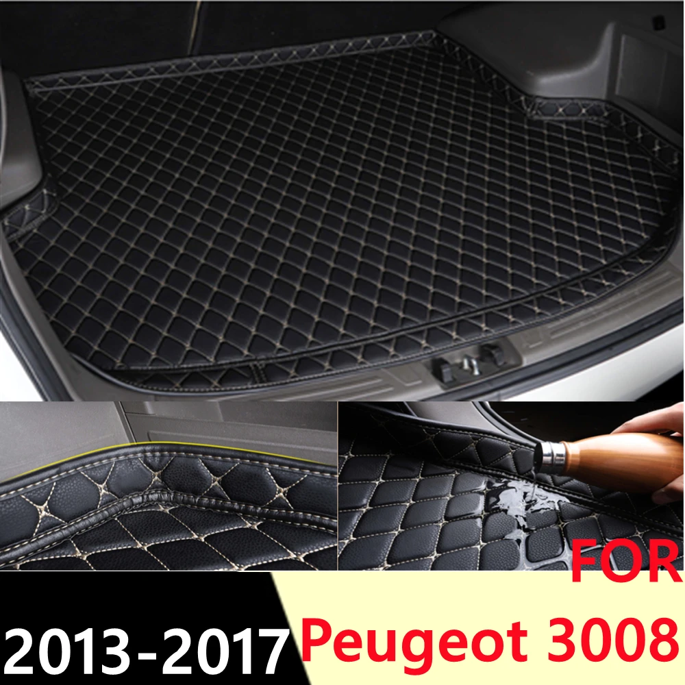 Коврик для багажника автомобиля для Peugeot 3008 13-2017, для любой погоды, XPE, высокая боковая Задняя накладка для груза, коврик, подкладка, автомобил...
Коврик для багажника автомобиля для Peugeot 3008 13-2017, для любой погоды, XPE, высокая боковая Задняя накладка для груза, коврик, подкладка, автомобил...