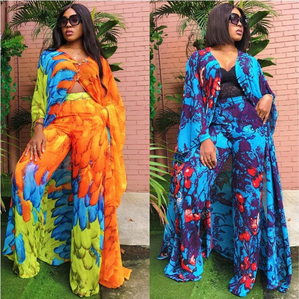 2 Piece Set Women Africa Clothes 2021 African Dashiki New Fashion Two Piece Suit Long Tops And Wide Pants Party Plus Size Lady
2 Piece Set Women Africa Clothes 2021 African Dashiki New Fashion Two Piece Suit Long Tops And Wide Pants Party Plus Size Lady