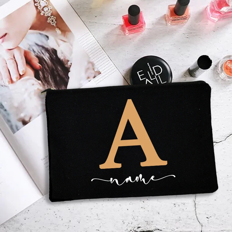 Personalized Custom Name DIY Wedding Party Canvas Cosmetic Bag Zipper Cosmetic Bag Bridal Party Gift Canvas Organizer Coin Purse
Personalized Custom Name DIY Wedding Party Canvas Cosmetic Bag Zipper Cosmetic Bag Bridal Party Gift Canvas Organizer Coin Purse