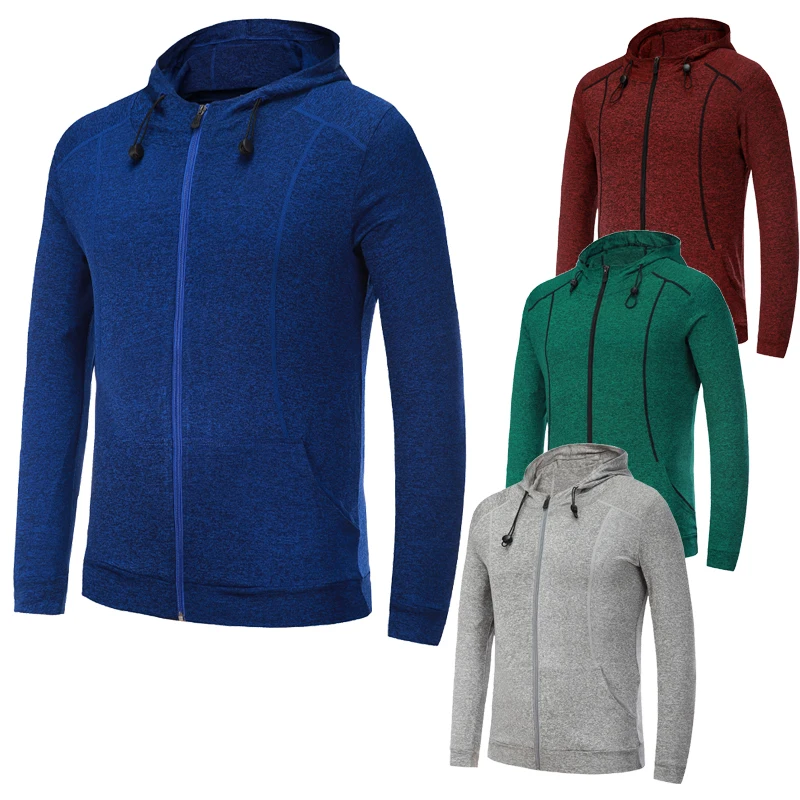 Men Jackets Sports Thin Gym Training Long Sleeve Zipper Pock Running Outdoor Man Hooded Sweatshirt Workout Fashion Causal Coat
Men Jackets Sports Thin Gym Training Long Sleeve Zipper Pock Running Outdoor Man Hooded Sweatshirt Workout Fashion Causal Coat
