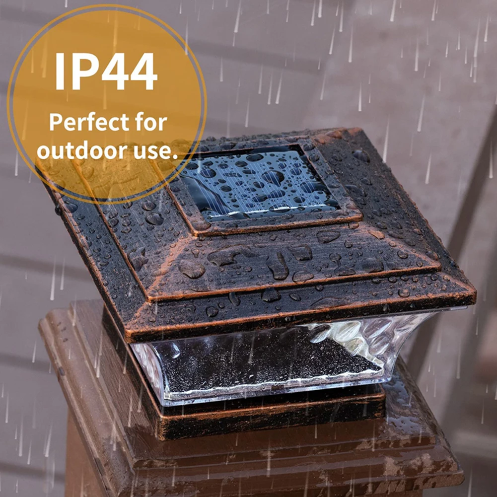 Solar Post Cap Lights 3 Work Mode Waterproof Outdoor Column Patio Fence Gate Street Lamp for Courtyard Landscape GardenLED Decor 
Solar Post Cap Lights 3 Work Mode Waterproof Outdoor Column Patio Fence Gate Street Lamp for Courtyard Landscape GardenLED Decor