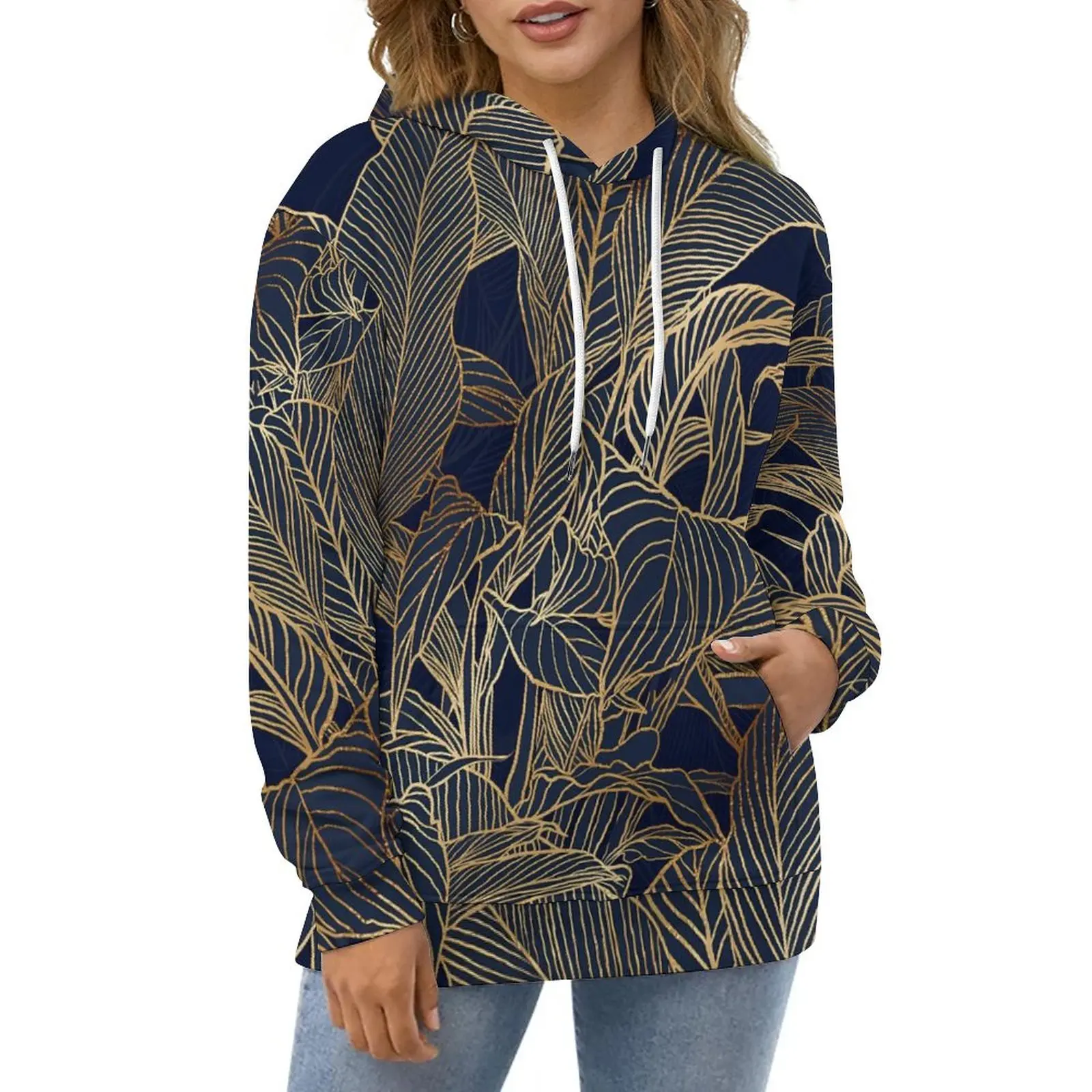 Modern Plants Casual Hoodies Blue Gold Leaves Y2k Graphic Loose Hoodie Autumn Long Sleeve Harajuku Oversized Sweatshirts
Modern Plants Casual Hoodies Blue Gold Leaves Y2k Graphic Loose Hoodie Autumn Long Sleeve Harajuku Oversized Sweatshirts