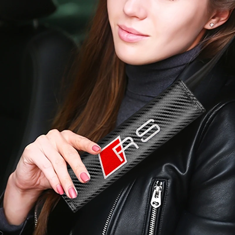 2pcs Car Seat Belt PU Leather Safety Belt Shoulder Cover Breathable Protection Padding Pad Auto Interior Accessories For Audi RS
2pcs Car Seat Belt PU Leather Safety Belt Shoulder Cover Breathable Protection Padding Pad Auto Interior Accessories For Audi RS