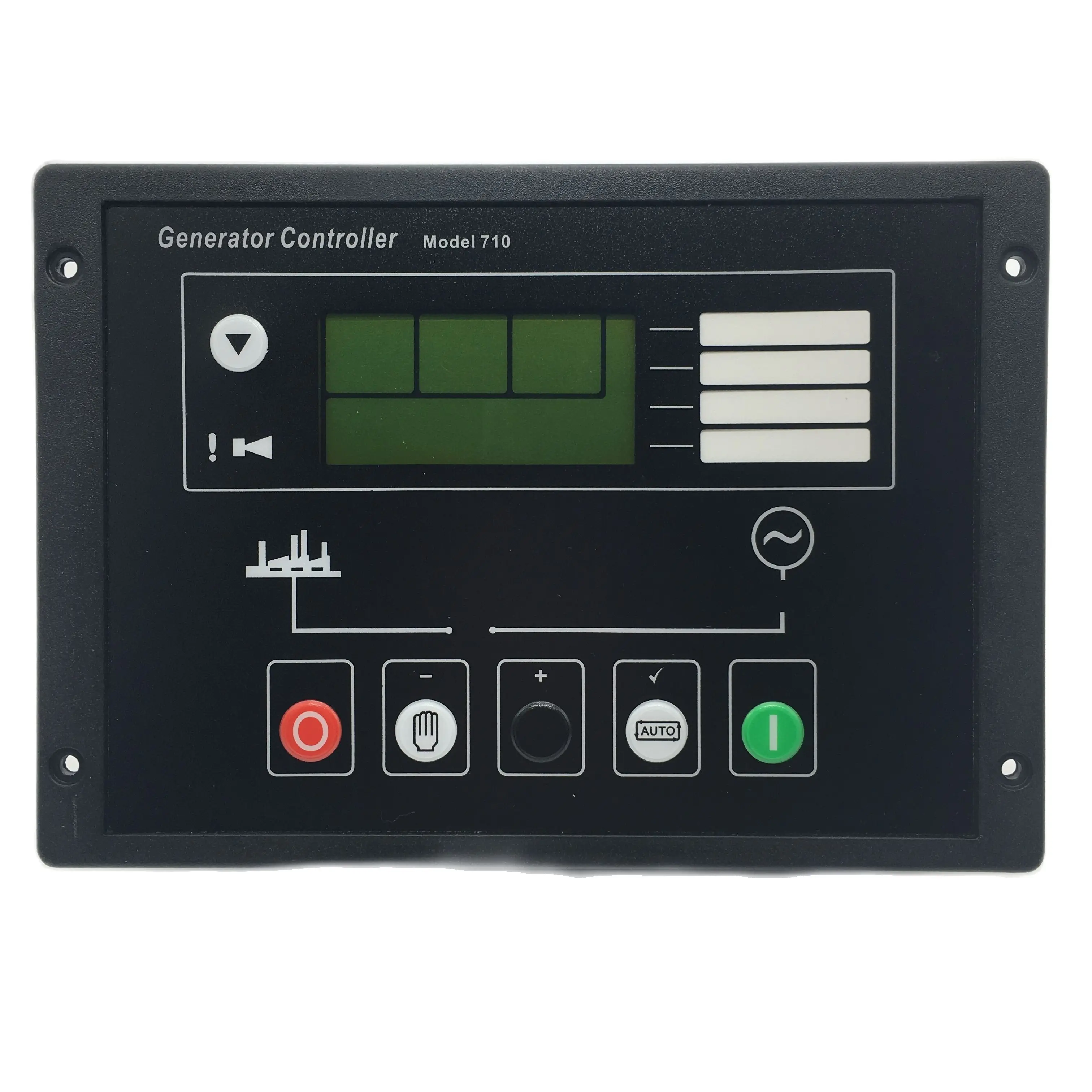 Replace DSE710 DSE720 Generator Controller Self-starting Control Module Diesel Generator Parts LCD Display Genset Monitors
Replace DSE710 DSE720 Generator Controller Self-starting Control Module Diesel Generator Parts LCD Display Genset Monitors