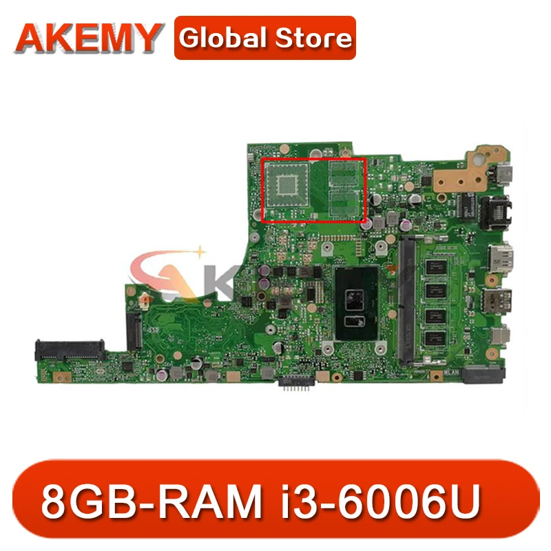 Материнская плата AKEMY для ноутбука ASUS VivoBook 14 X405UA S4100U, оригинальная материнская плата 8 ГБ-Оперативная память стандарта GM
Материнская плата AKEMY для ноутбука ASUS VivoBook 14 X405UA S4100U, оригинальная материнская плата 8 ГБ-Оперативная память стандарта GM