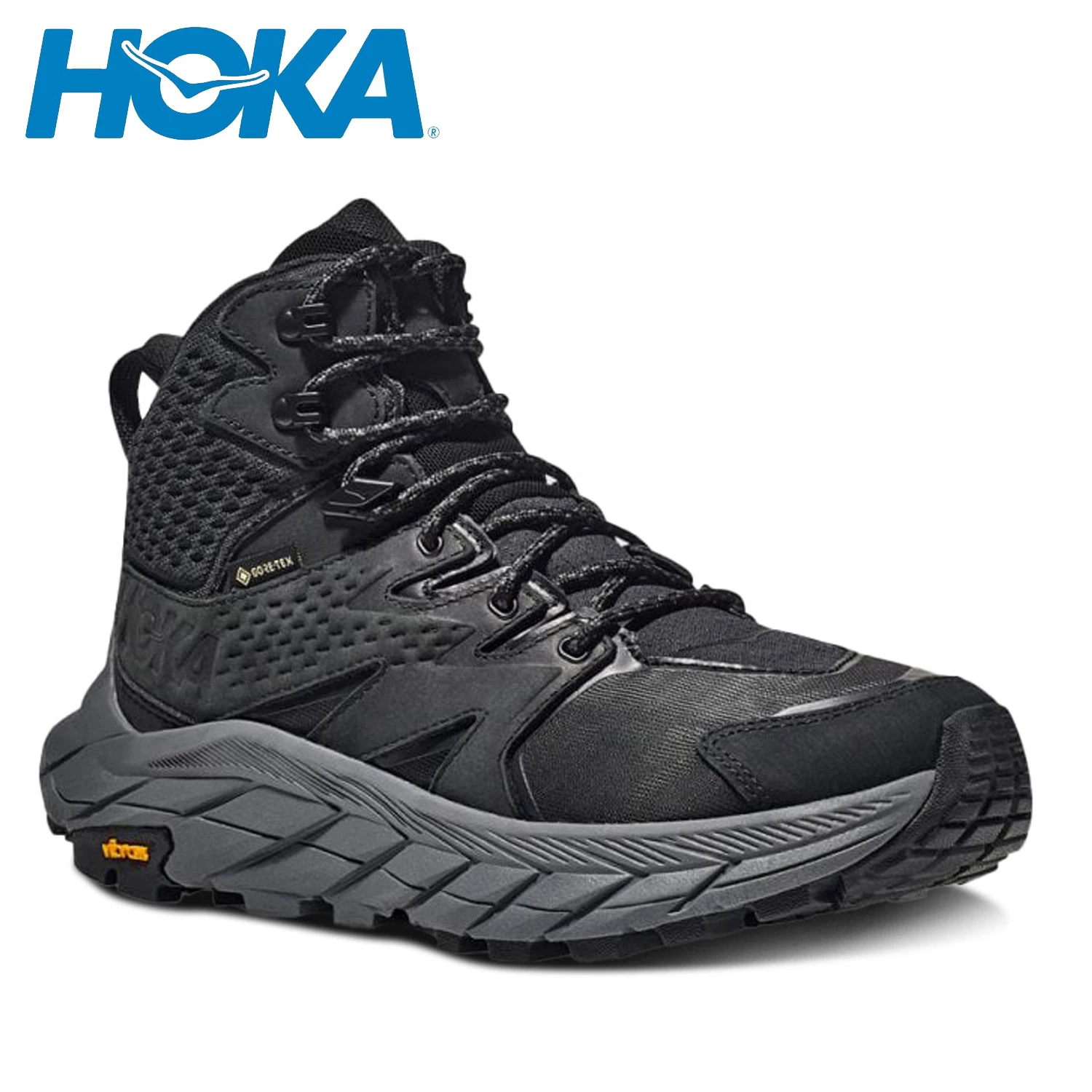 Мужские водонепроницаемые походные ботинки HOKA, черные высокие ботинки для походов и отдыха на природе
Мужские водонепроницаемые походные ботинки HOKA, черные высокие ботинки для походов и отдыха на природе