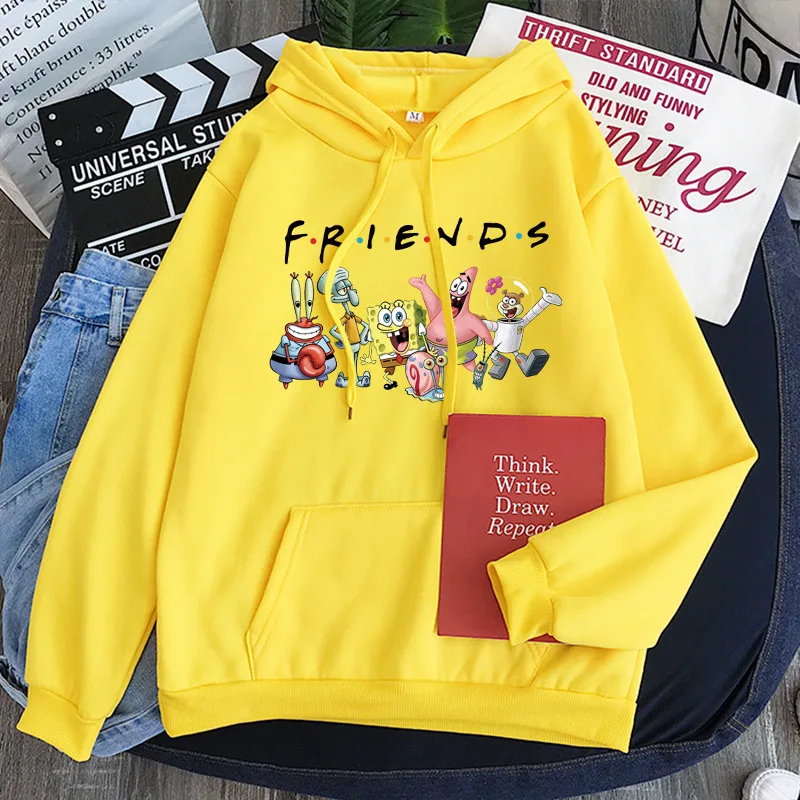 Kawaii Spongebobed Patrick Star Anime Plush Clothes Cartoon Cute Hoodie Hooded Sweatshirt Loose Fashion Top Clothing Girls Gift
Kawaii Spongebobed Patrick Star Anime Plush Clothes Cartoon Cute Hoodie Hooded Sweatshirt Loose Fashion Top Clothing Girls Gift