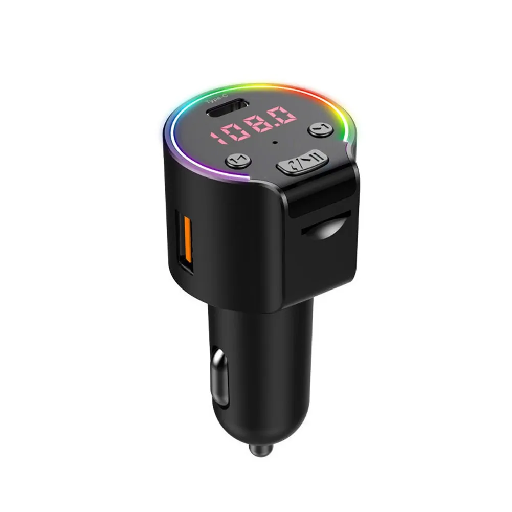 Car FM Transmitter Adapter USB Charger Wireless Bluetooth V5.0 Radio Music QC3.0 Player Kit Auto Electronics Accessories
Car FM Transmitter Adapter USB Charger Wireless Bluetooth V5.0 Radio Music QC3.0 Player Kit Auto Electronics Accessories