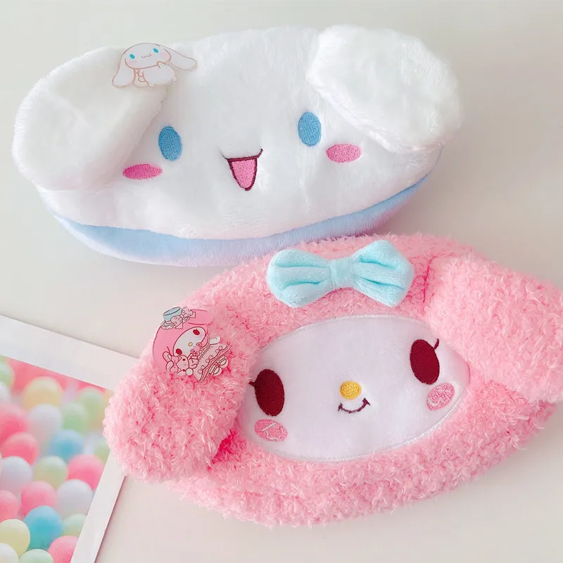 Sanrio Bag Cartoon Japanese Girl Heart Star Kirby Cinnamoroll Melody Kuromi Plush Pen Wallet Large-capacity Cosmetic Bag 
Sanrio Bag Cartoon Japanese Girl Heart Star Kirby Cinnamoroll Melody Kuromi Plush Pen Wallet Large-capacity Cosmetic Bag