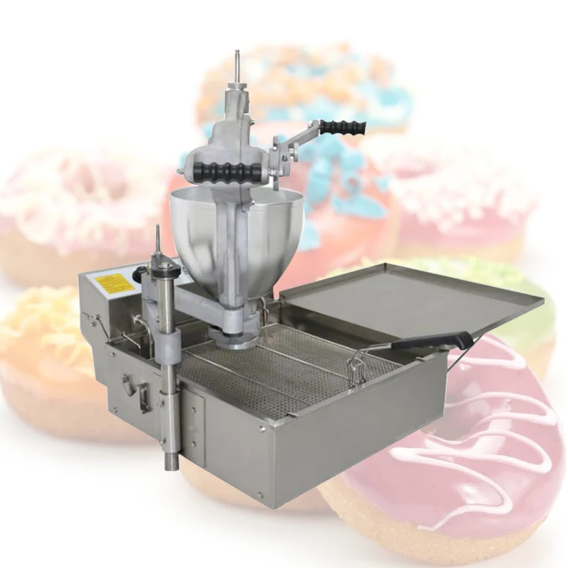 HBLD Commercial Electric Stainless steel doughnut frying machine Multifunctional donut fryer Churros Fryer Furnace Desktop
HBLD Commercial Electric Stainless steel doughnut frying machine Multifunctional donut fryer Churros Fryer Furnace Desktop
