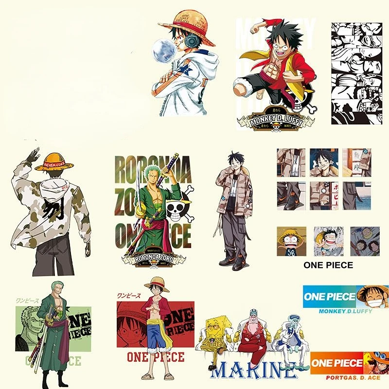 One Piece Luffy Zoro мультфильм аниме одежда аппликация узор горячее тиснение DIY пирография Термические переводные наклейки
One Piece Luffy Zoro мультфильм аниме одежда аппликация узор горячее тиснение DIY пирография Термические переводные наклейки