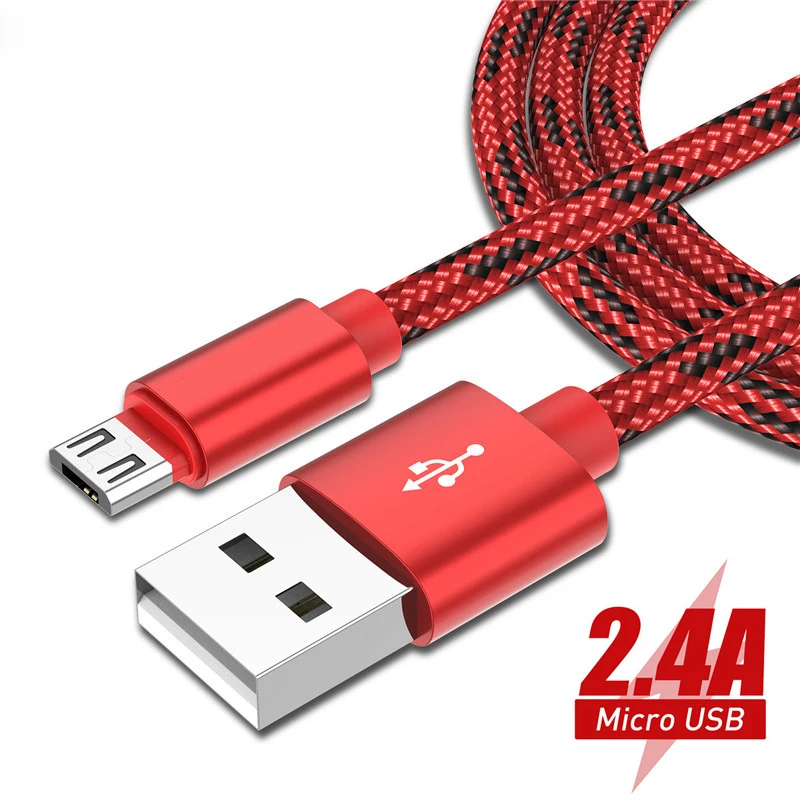 Кабель Micro USB 2,4 А для синхронизации данных и быстрой зарядки, провод для Samsung, Huawei, Xiaomi, OPPO, Vivo, кабели Micro USB для планшетов, телефонов на Android 
Кабель Micro USB 2,4 А для синхронизации данных и быстрой зарядки, провод для Samsung, Huawei, Xiaomi, OPPO, Vivo, кабели Micro USB для планшетов, телефонов на Android