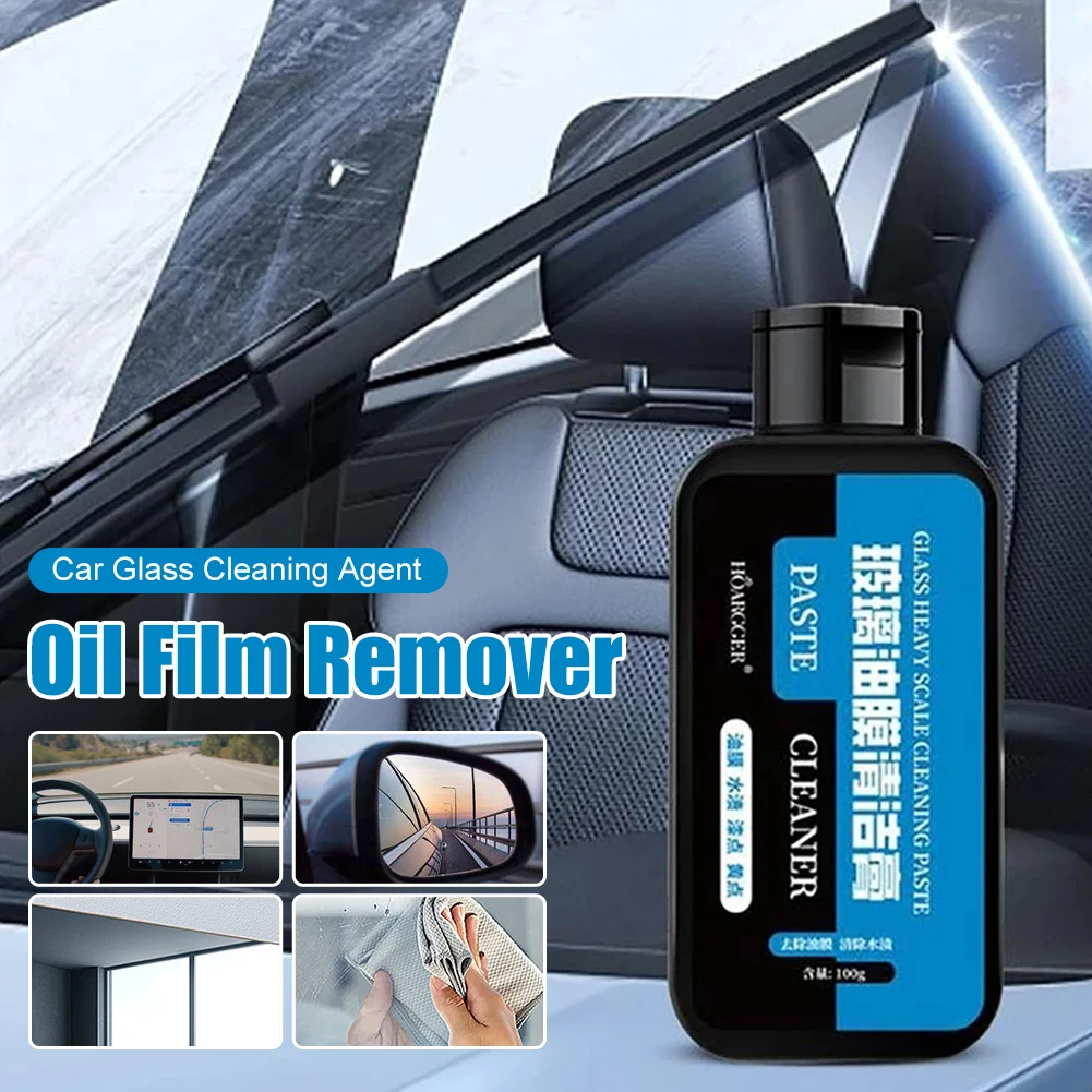 100ml Car Glass Oil Film Remover Paste Auto Glass Film Coating Agent Waterproof Rainproof Anti-fog Glass Cleaner for Windshield
100ml Car Glass Oil Film Remover Paste Auto Glass Film Coating Agent Waterproof Rainproof Anti-fog Glass Cleaner for Windshield