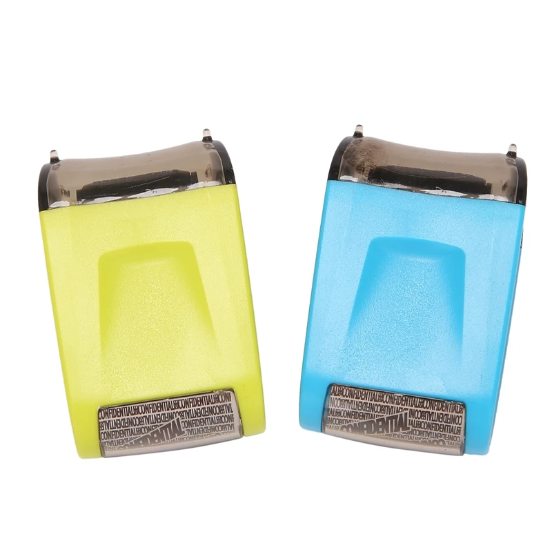 2 Pcs Identity Prevention Theft Stamp Identity Protection Guard Roller Stamp Wide Rolling Security Stamp
2 Pcs Identity Prevention Theft Stamp Identity Protection Guard Roller Stamp Wide Rolling Security Stamp