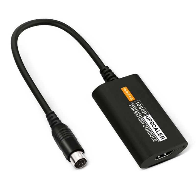 For Sega SS Saturn HDMI-Compatible Converter Saturn 16:9/4:3 S-Video Input 1080P Adapter
For Sega SS Saturn HDMI-Compatible Converter Saturn 16:9/4:3 S-Video Input 1080P Adapter