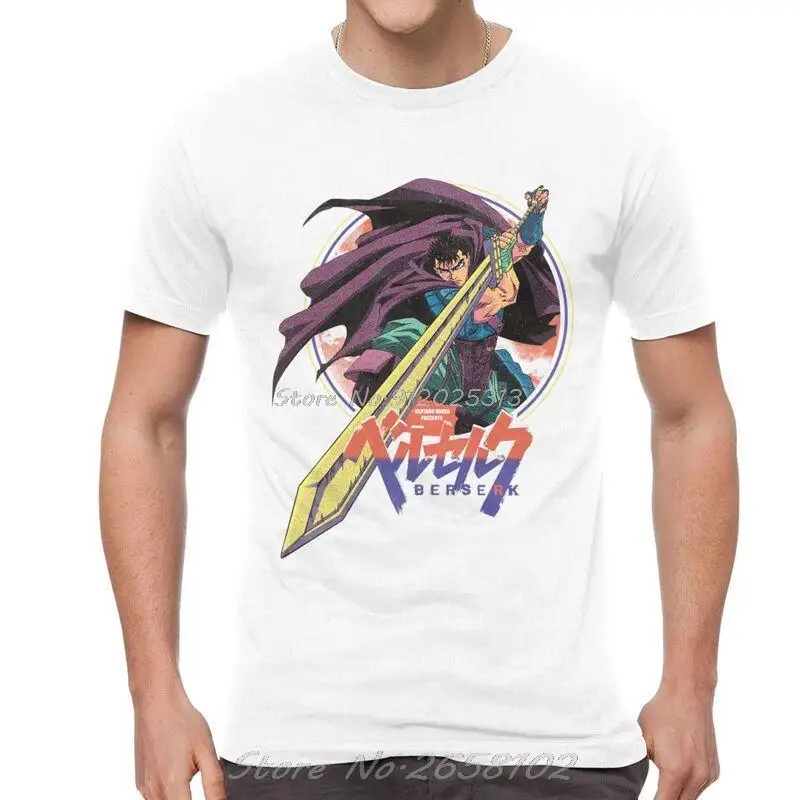 Berserk Tshirts Men Leisure Tees Top Cotton T Shirts Short Sleeve Swordsman Hero Anime Manga Guts T-shirts Gift Clothing
Berserk Tshirts Men Leisure Tees Top Cotton T Shirts Short Sleeve Swordsman Hero Anime Manga Guts T-shirts Gift Clothing