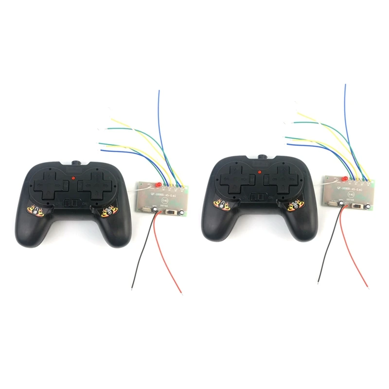 2X 8CH 2.4G Wireless RC Toy Module Remote Control Receiver Transmitter 4-6V 50M Kit Remote Control Parts
2X 8CH 2.4G Wireless RC Toy Module Remote Control Receiver Transmitter 4-6V 50M Kit Remote Control Parts