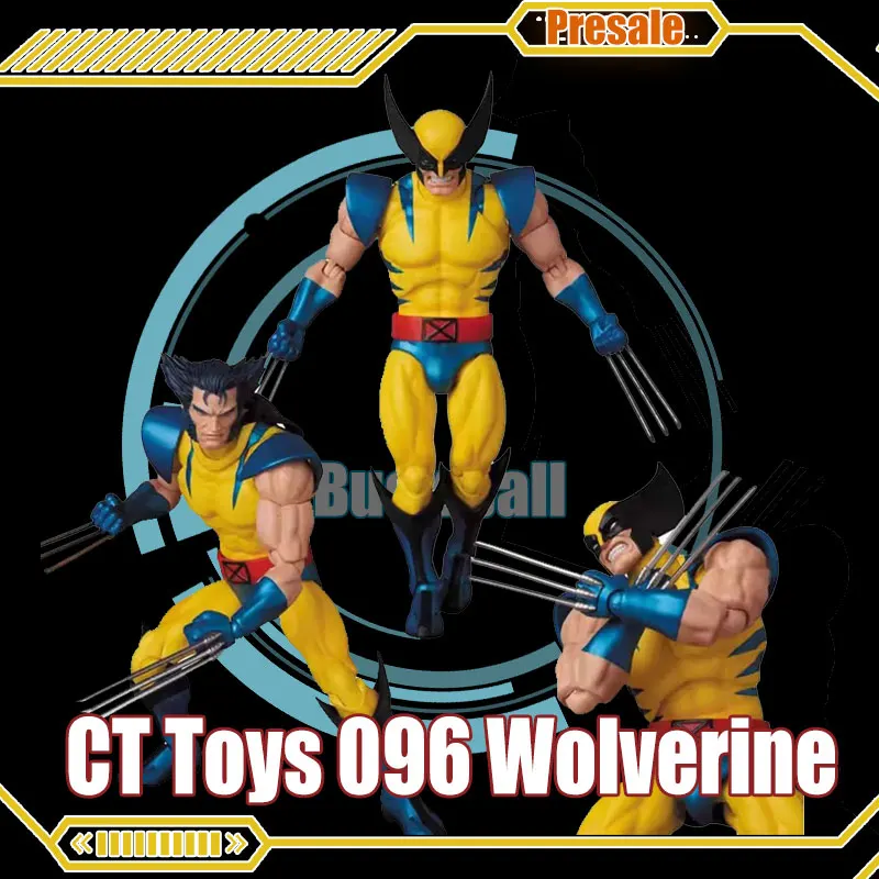 Новый Ct Toys Mafex 96 Росомаха Фигурка Коричневый Комикс X-Men Shf 138 Аниме Ko Модель Игрушки