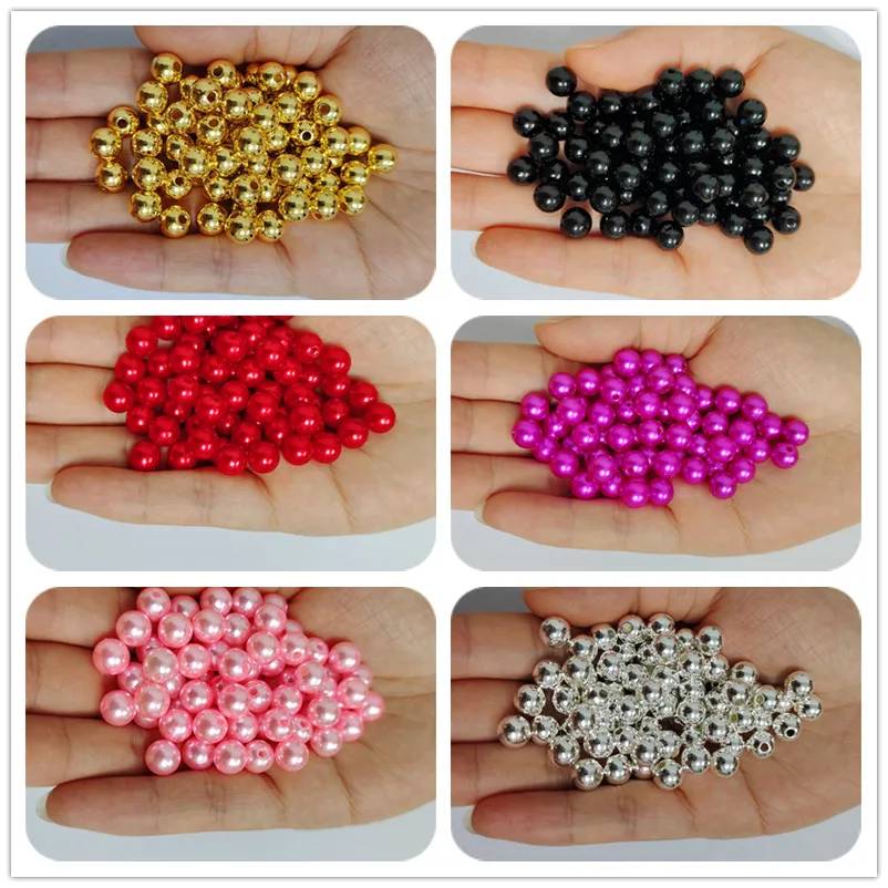 Pure white 3-12mm straight holes round imitation plastic pearl beads for jewelry accessories Beads & Jewelry Making
Pure white 3-12mm straight holes round imitation plastic pearl beads for jewelry accessories Beads & Jewelry Making