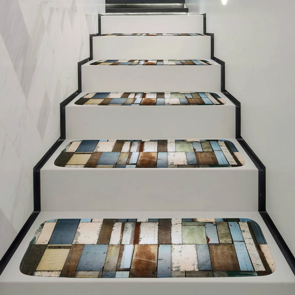 Non-slip Stair Carpet Treads Washable Stair Tread Mat with Adhesive Tape and Rubber Backing(Pattern 5)
Non-slip Stair Carpet Treads Washable Stair Tread Mat with Adhesive Tape and Rubber Backing(Pattern 5)