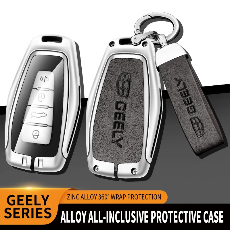 New Zinc Alloy+Leather+TPU Car Key Bag Key Chain For Geely Coolray Boyue SUV NL3 Atlas Emgrand X7 GT Borui GC9 2020 Accessories
New Zinc Alloy+Leather+TPU Car Key Bag Key Chain For Geely Coolray Boyue SUV NL3 Atlas Emgrand X7 GT Borui GC9 2020 Accessories