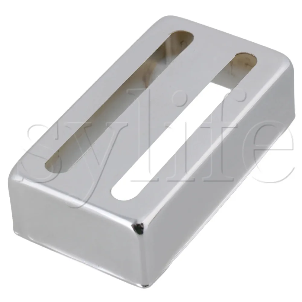 Хромированная двухполосная Крышка для пикапа из металлического медно-никелевого сплава для электрогитары
Хромированная двухполосная Крышка для пикапа из металлического медно-никелевого сплава для электрогитары