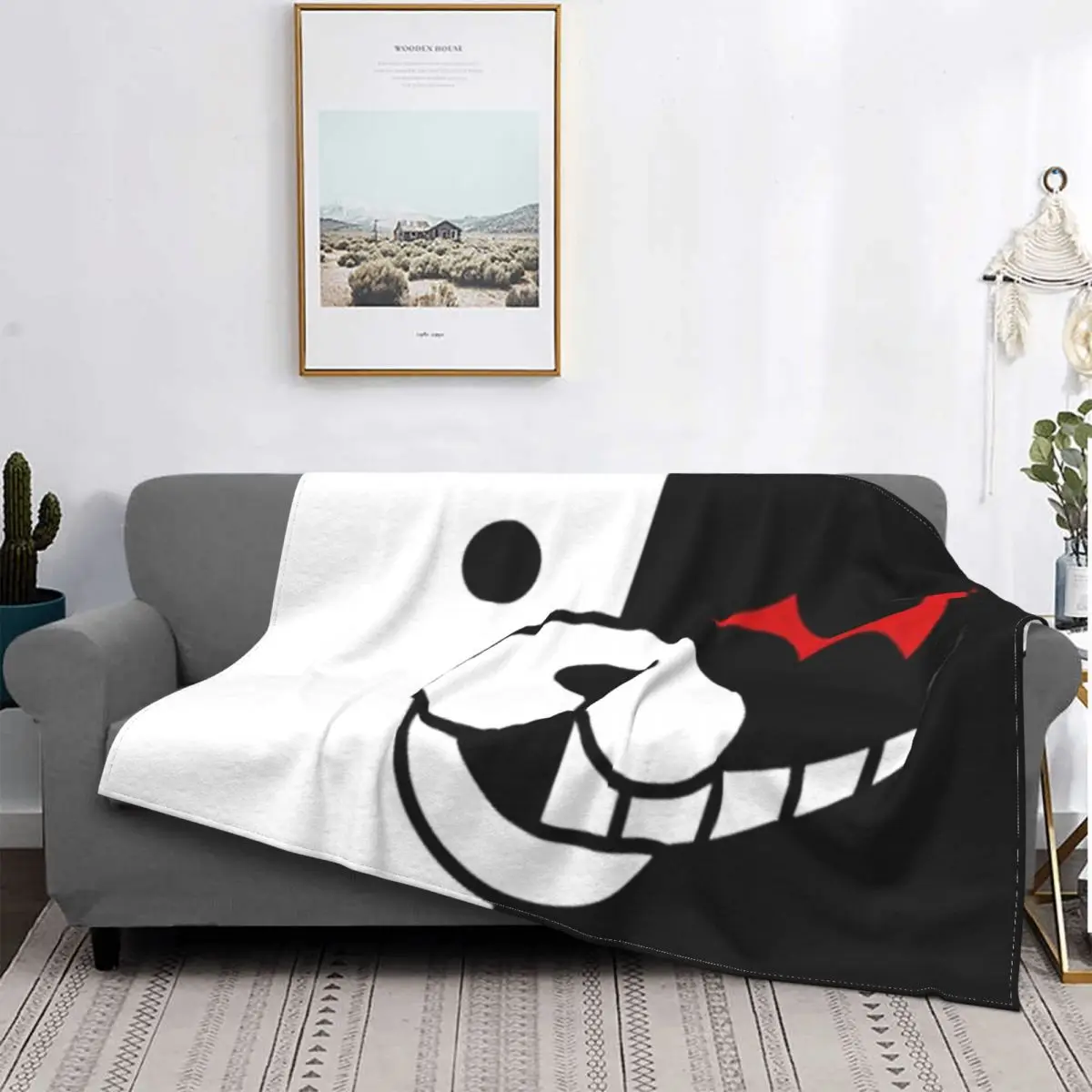 Monokuma Game Blanket Fleece Spring Autumn danganronpa nagito komaeda Multifunction Warm Throw Blanket for Bed Travel Bedspreads
Monokuma Game Blanket Fleece Spring Autumn danganronpa nagito komaeda Multifunction Warm Throw Blanket for Bed Travel Bedspreads
