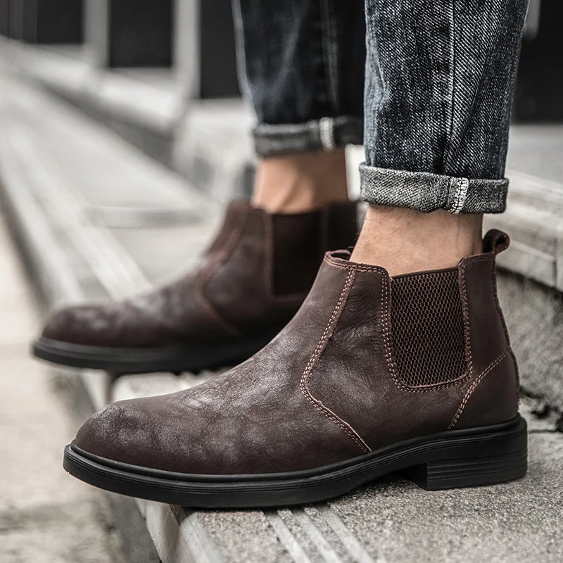 2021 New Men Boots Leather Boots Indestructible Male Work Shoes Winter Boots for Men Outdoor Footwear 47
2021 New Men Boots Leather Boots Indestructible Male Work Shoes Winter Boots for Men Outdoor Footwear 47