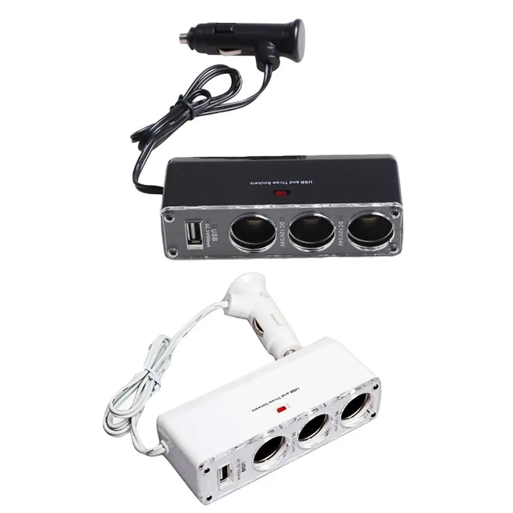 Car Cigarette Lighter Triple Socket Multi-function Vehicle-mounted Three-point Cigarette Lighter Three-Way Car Cigarette Lighter
Car Cigarette Lighter Triple Socket Multi-function Vehicle-mounted Three-point Cigarette Lighter Three-Way Car Cigarette Lighter