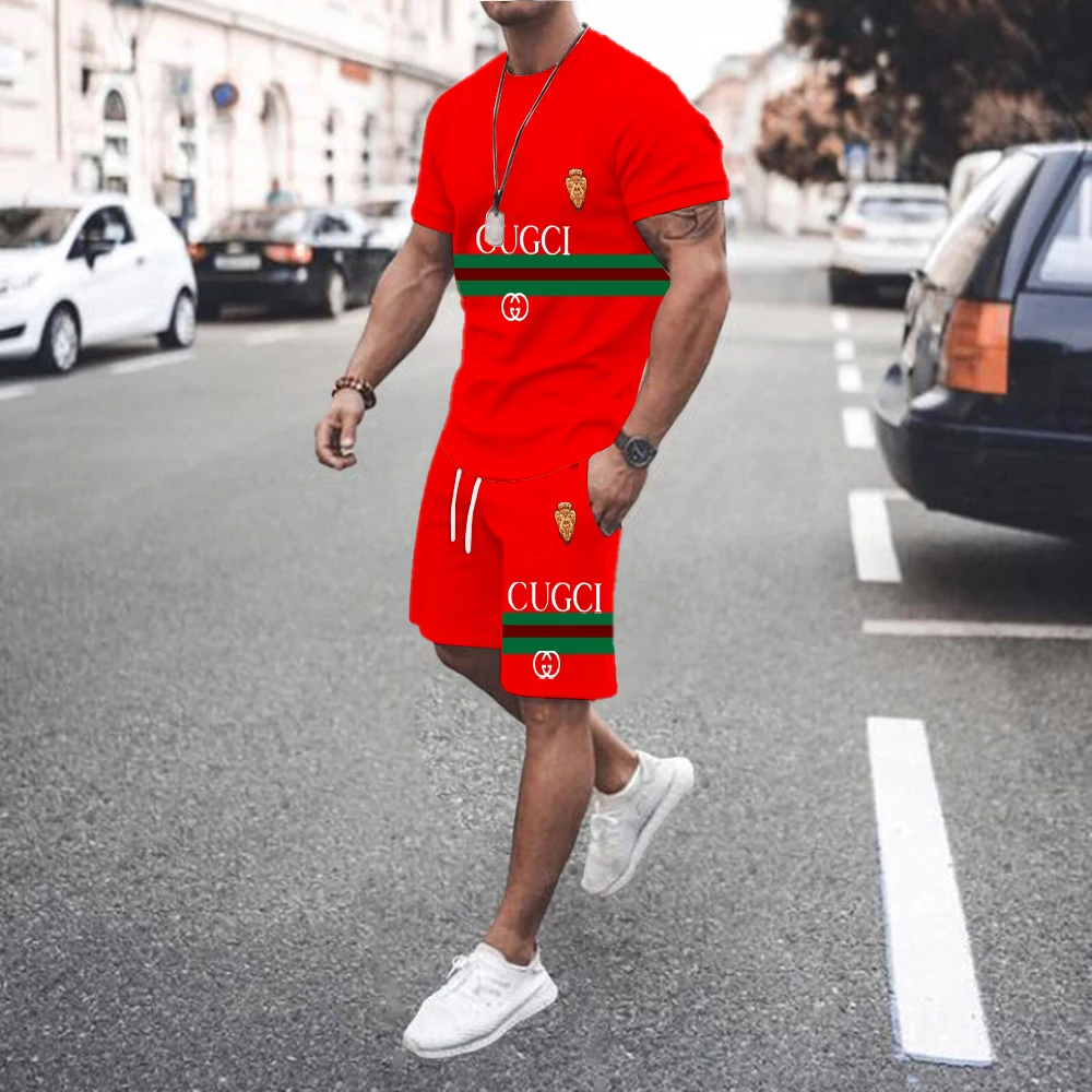 2022 Brand Tracksuit Sets Men Summer Fitness Shorts Clothing Outfits Basketball Tshirt Shorts Sets For Male Outfit Joggers Tops 
2022 Brand Tracksuit Sets Men Summer Fitness Shorts Clothing Outfits Basketball Tshirt Shorts Sets For Male Outfit Joggers Tops