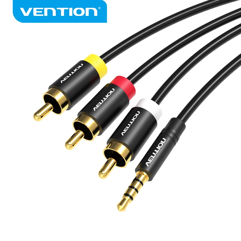 Vention Jack 3,5 мм до 3 RCA кабель 3,5 мм штекер 3 RCA папа AUX аудио сплиттер для динамиков ТВ коробка стерео Aux кабель 2,5 до RCA
Vention Jack 3,5 мм до 3 RCA кабель 3,5 мм штекер 3 RCA папа AUX аудио сплиттер для динамиков ТВ коробка стерео Aux кабель 2,5 до RCA
