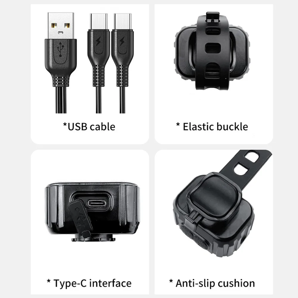 Bike Taillight Headlight Kit USB-C Rechargeable Upgraded Strobe Light Set Bicycle Super Bright Flashlight Front/rear Lights
Bike Taillight Headlight Kit USB-C Rechargeable Upgraded Strobe Light Set Bicycle Super Bright Flashlight Front/rear Lights