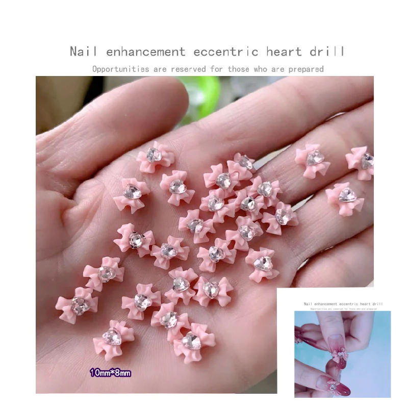 10pcs Resin Bow Nail Charm Parts Sweet Love Diamond Nail Rhinestones Nail Art Decoration Accessories Supplies For Manicure Tools
10pcs Resin Bow Nail Charm Parts Sweet Love Diamond Nail Rhinestones Nail Art Decoration Accessories Supplies For Manicure Tools