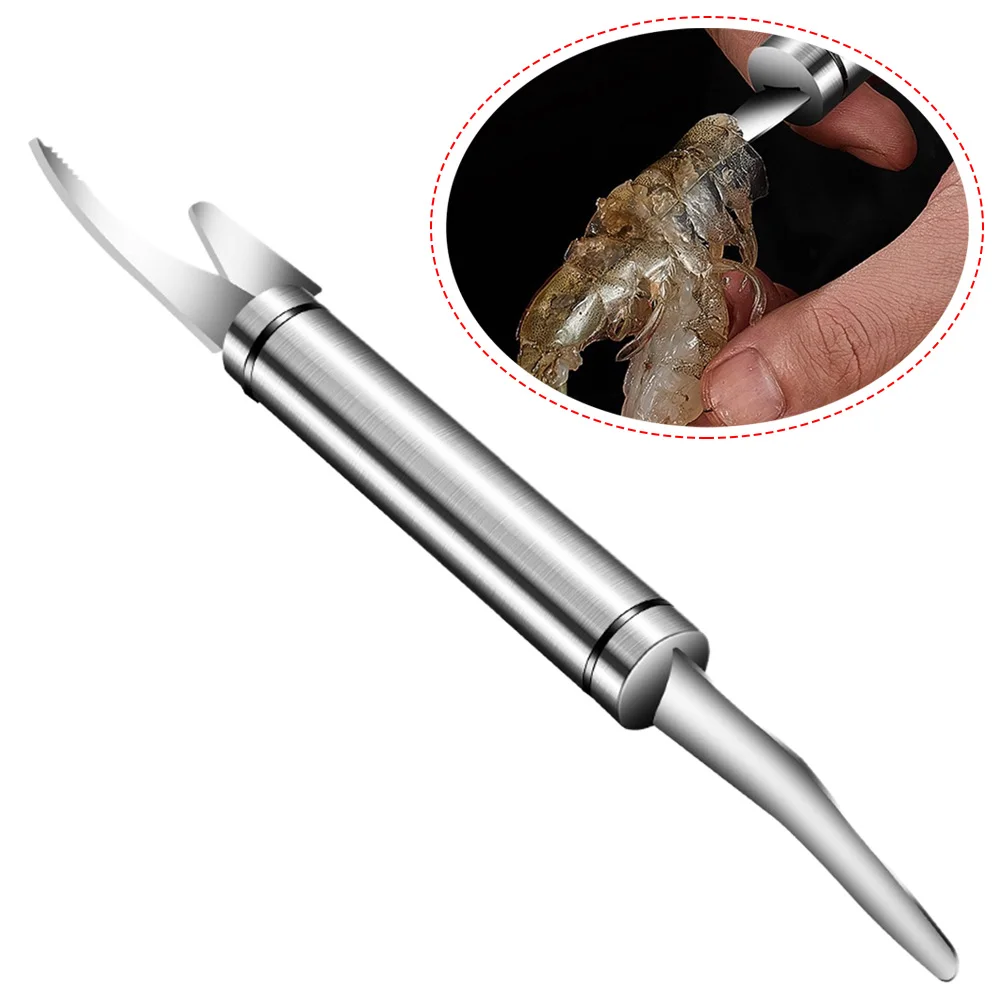 Stainless Steel Shrimp Peeler 5 In 1 Prawn Shrimp Deveiner Fishing Knife Lobster Shell Remover Peel Device Kitchen Seafood Tools
Stainless Steel Shrimp Peeler 5 In 1 Prawn Shrimp Deveiner Fishing Knife Lobster Shell Remover Peel Device Kitchen Seafood Tools