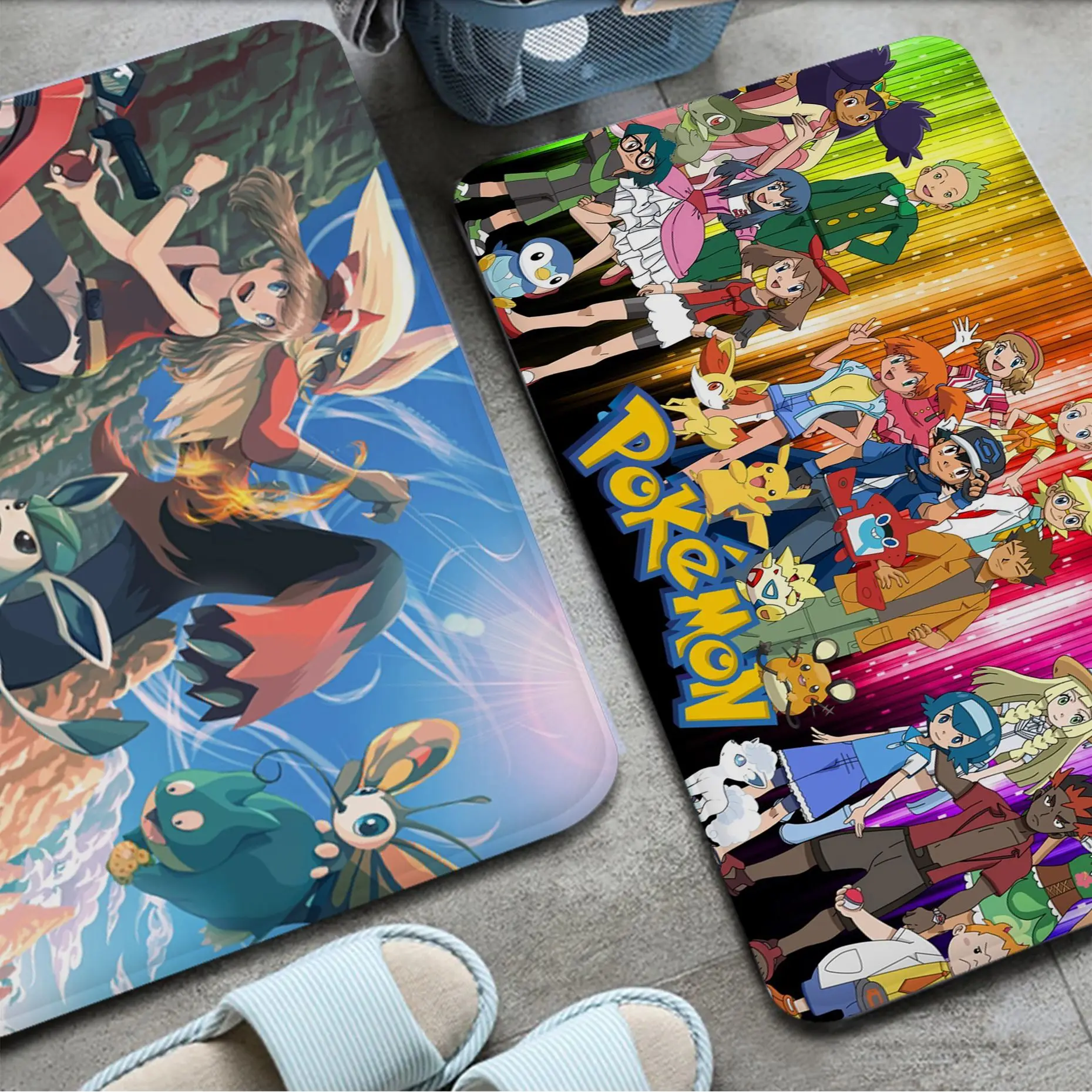 BANDAI Pokémon Room Mats INS Style Soft Bedroom Floor House Laundry Room Mat Anti-skid Bedside Mats
BANDAI Pokémon Room Mats INS Style Soft Bedroom Floor House Laundry Room Mat Anti-skid Bedside Mats