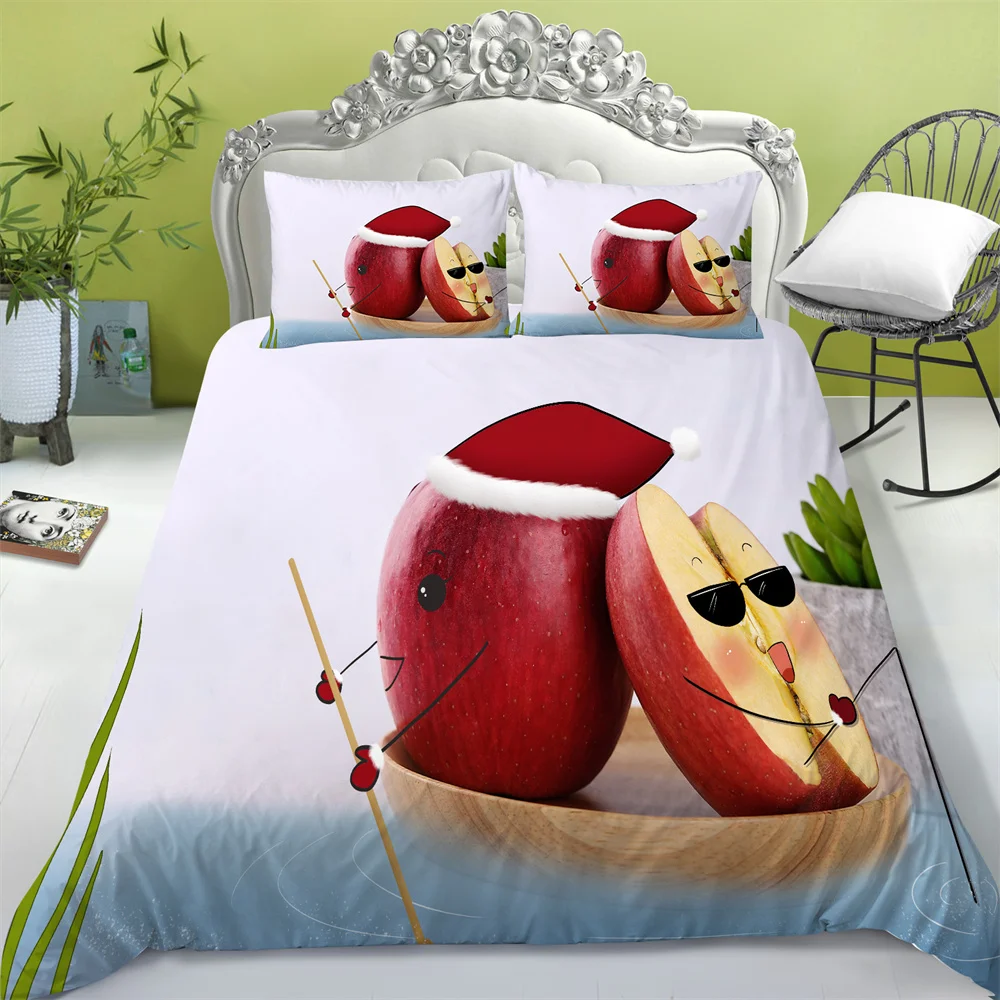 Christmas Bed Comforter Cover 3D Printing Duvet Covers Man Woman Bedclothes King Queen Size Bedspreads Home Textiles
Christmas Bed Comforter Cover 3D Printing Duvet Covers Man Woman Bedclothes King Queen Size Bedspreads Home Textiles