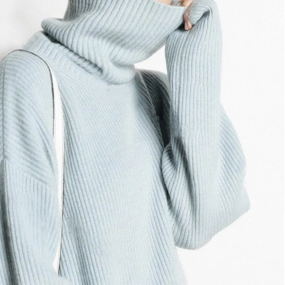 Trendy Casual Loose Oversized Lady Knitted Pullover Top Pullover Sweater Comfy Coldproof
Trendy Casual Loose Oversized Lady Knitted Pullover Top Pullover Sweater Comfy Coldproof