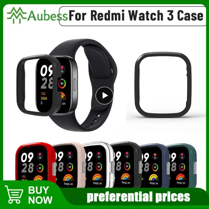 Comfortable Watch Case Protection Case Smart Watch Case Protective Shell For Redmi Watch Anti-fall Case Anti Knock Flexible
Comfortable Watch Case Protection Case Smart Watch Case Protective Shell For Redmi Watch Anti-fall Case Anti Knock Flexible