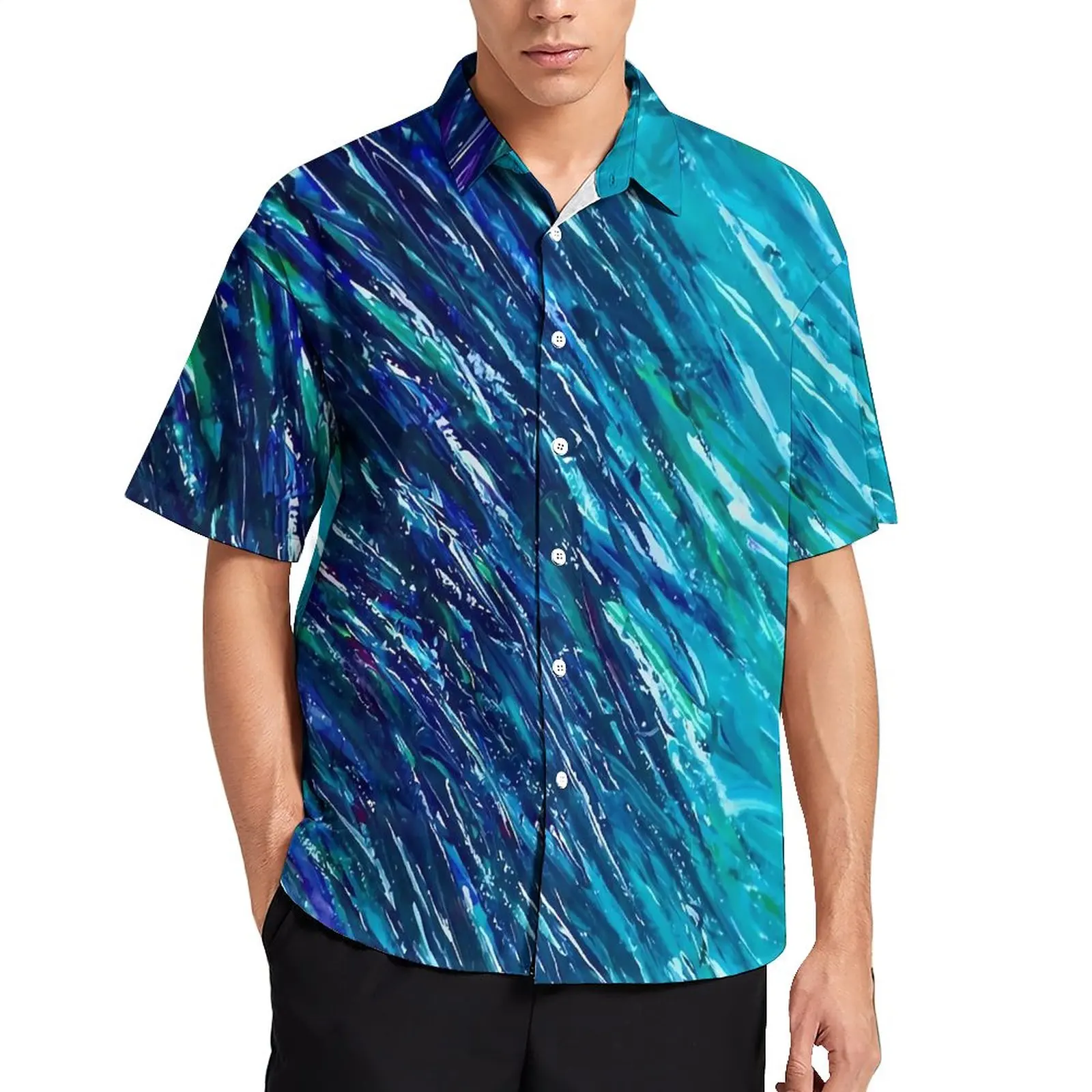 Ocean Shallow Water Casual Shirts Abstract Print Beach Shirt Summer Harajuku Blouses Male Graphic Plus Size
Ocean Shallow Water Casual Shirts Abstract Print Beach Shirt Summer Harajuku Blouses Male Graphic Plus Size