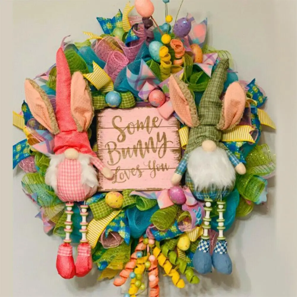 Пасхальный венок кролика-вора, Пасхальный кролик, ягодицы с ушками, дверь, плюшевый декор, украшения для дома, приветственная гирлянда, весн... 
Пасхальный венок кролика-вора, Пасхальный кролик, ягодицы с ушками, дверь, плюшевый декор, украшения для дома, приветственная гирлянда, весн...