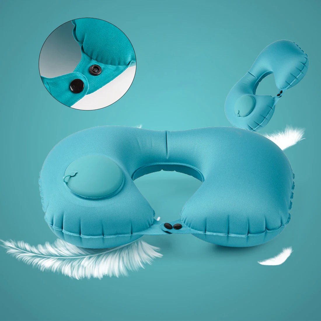 Travel Portable Press-inflatable Neck Cushion Pillows Foldable Compression U-Shape Pillow Airplane Car Rest Pillow
Travel Portable Press-inflatable Neck Cushion Pillows Foldable Compression U-Shape Pillow Airplane Car Rest Pillow