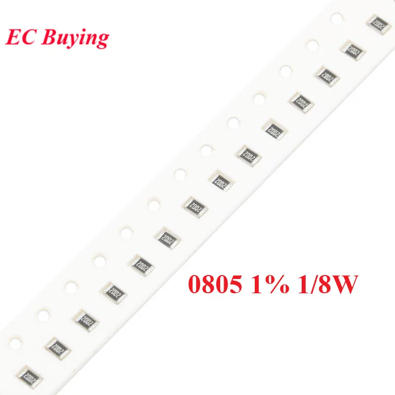 100pcs 0805 SMD Resistor 1% 1/8W 0.27 0.3 0.51 0.75 1.6 1.8 36 43 68 82 102 127 255 475 680 1K3 3K4 5K9 21K 59K 102K 1M1 12M ohm
100pcs 0805 SMD Resistor 1% 1/8W 0.27 0.3 0.51 0.75 1.6 1.8 36 43 68 82 102 127 255 475 680 1K3 3K4 5K9 21K 59K 102K 1M1 12M ohm