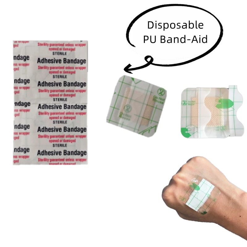 50pcs Waterproof Bandage First Aid Kit Stuff Transparent PU Adhesive Bandage Security Breathable Protection Bandaids 38*38mm
50pcs Waterproof Bandage First Aid Kit Stuff Transparent PU Adhesive Bandage Security Breathable Protection Bandaids 38*38mm