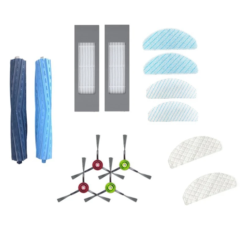 Main Brush Side Brushs HEPA Filter Cleaning Mops Cloth Replacement For Ecovacs T9AIVI Robot Vacuum Cleaner Accessories
Main Brush Side Brushs HEPA Filter Cleaning Mops Cloth Replacement For Ecovacs T9AIVI Robot Vacuum Cleaner Accessories
