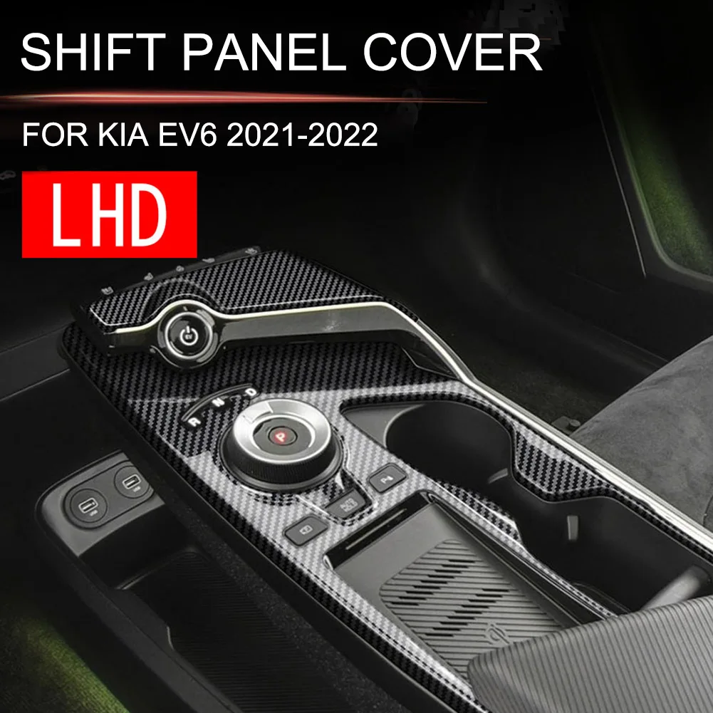 Carbon Fiber Central Control Gear Panel Sticker Modified Shifter Panel Decorative Patch For Kia EV6 2021 2022
Carbon Fiber Central Control Gear Panel Sticker Modified Shifter Panel Decorative Patch For Kia EV6 2021 2022