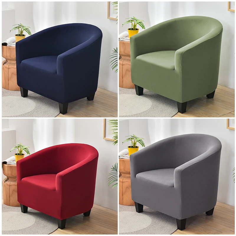 Solid Color Sofa Cover Stretch Single Seater Club Couch Slipcover Elastic Armchair Protector Covers For Living Room Decoration
Solid Color Sofa Cover Stretch Single Seater Club Couch Slipcover Elastic Armchair Protector Covers For Living Room Decoration