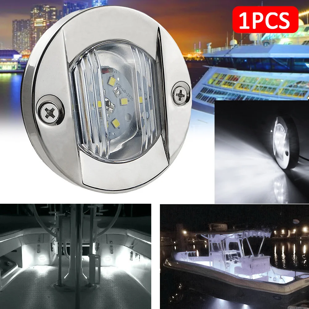 1PC White Round Marine Boat LED Stern Light Cabin Deck Courtesy Light Waterproof Boat Center Console Light Cockpit Lamp
1PC White Round Marine Boat LED Stern Light Cabin Deck Courtesy Light Waterproof Boat Center Console Light Cockpit Lamp
