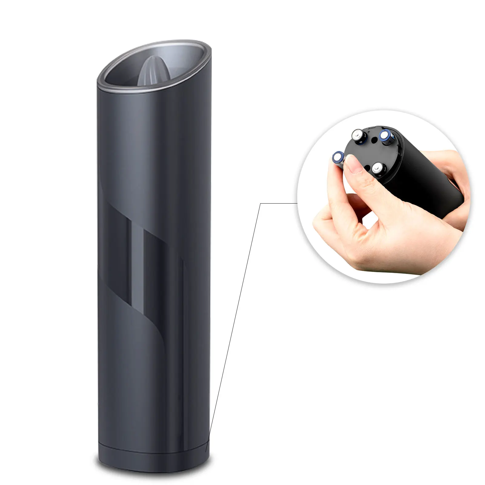 Salt And Pepper Grinder Adjustable Ceramic Sea Salt Grinder & Pepper Grinder Stainless Steel Salt And Pepper ShakersConvenient
Salt And Pepper Grinder Adjustable Ceramic Sea Salt Grinder & Pepper Grinder Stainless Steel Salt And Pepper ShakersConvenient