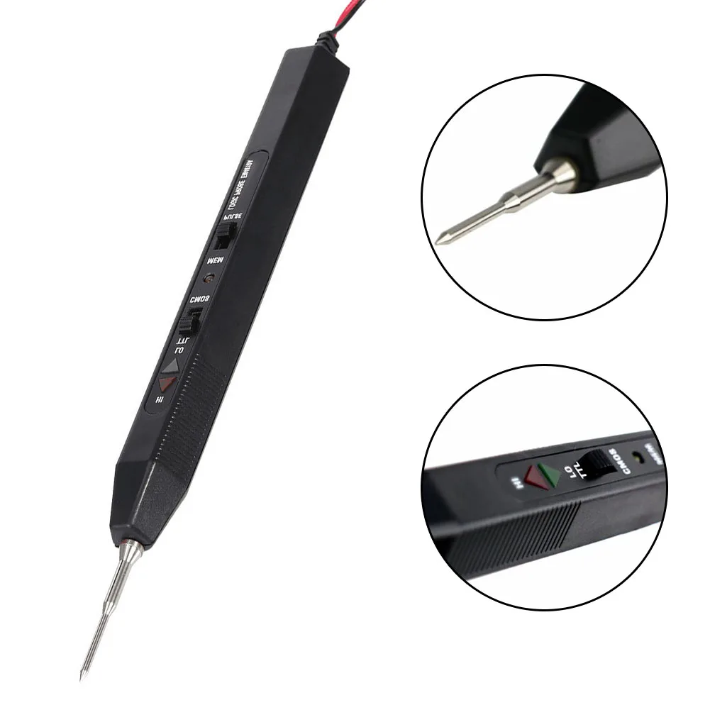 Logic Probe Levels Pulse Detector Auto Measurement ±220VAC/DC 20Mhz Logic Fault Diagnosis 18×210×18 Mm EM4610A
Logic Probe Levels Pulse Detector Auto Measurement ±220VAC/DC 20Mhz Logic Fault Diagnosis 18×210×18 Mm EM4610A