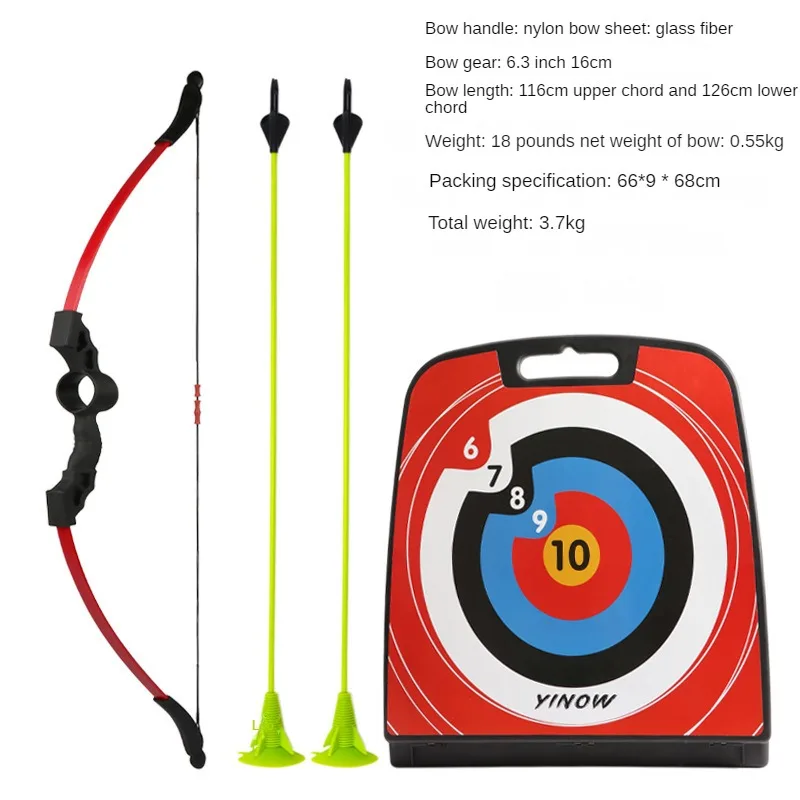 Archery Set Kids Toy with 3 Suction Cup Arrows and Targets Interactive Outdoor Garden Games Christmas Gift for Boy Girl
Archery Set Kids Toy with 3 Suction Cup Arrows and Targets Interactive Outdoor Garden Games Christmas Gift for Boy Girl